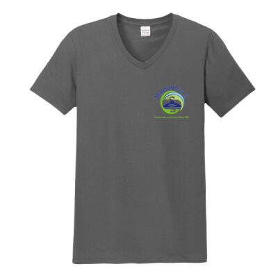 Massage By K - Softstyle ® V Neck T Shirt Thumbnail