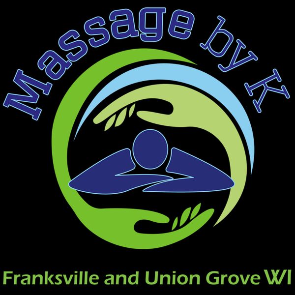 Massage By K - Front Left Chest Logo - Printed  Thumbnail